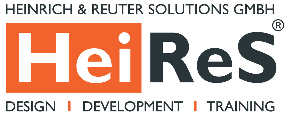 Logo der Firma Heinrich & Reuter Solutions GmbH (Design, Development, Training)
